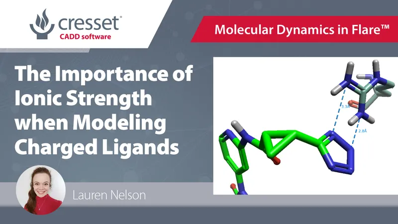 The Importance of Ionic Strength when Modeling Charged Ligands
