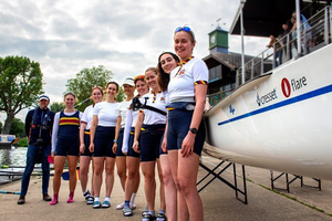 Cresset sponsor City of Cambridge Rowing Club boat