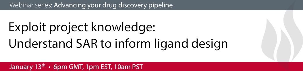 Exploit project knowledge Understand SAR to inform ligand design